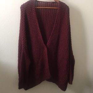 Free people knit cardigan